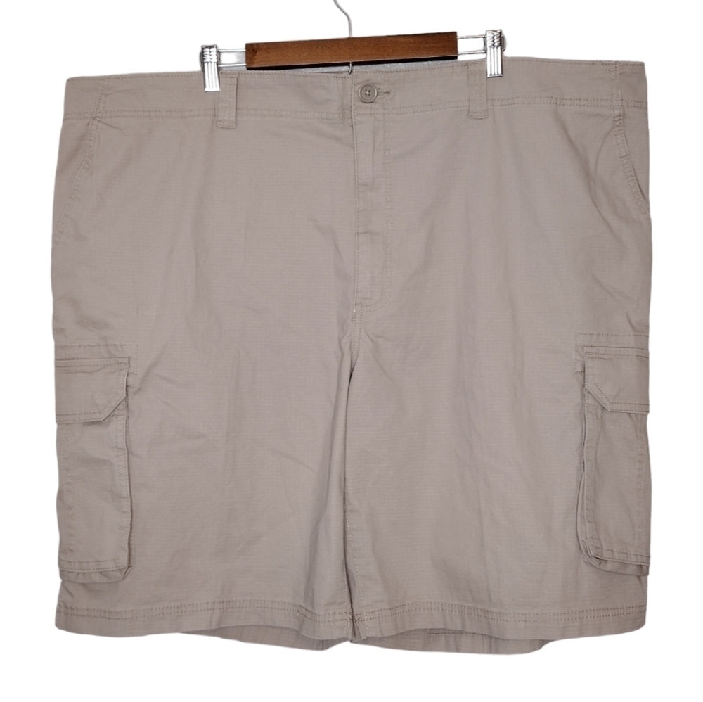 NWT True Nation Strength Khaki Men's Cargo Shorts